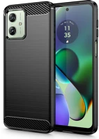 Motorola FD9319456606713 Motorola moto g54 5g telefontok - carbon fekete szilikon hátlap tok kép