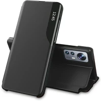 Xiaomi FD9490713930137 Xiaomi 12 lite telefontok - smart view fekete könyvtok kép