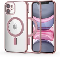 Protect FD9490713935361 Iphone 11 telefontok - tech- protect magshine - magsafe kompatibilis rosegold kép