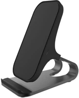 Univerzális FD9490713937136 asztali telefontartó állvány, qi vezeték nélküli töltéssel, fekete kép