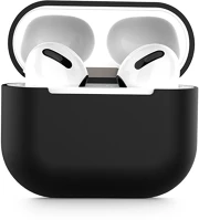 Tech-protect FD9589046918599 Tech-protect icon airpods 3 tartó - fekete szilikon airpods 3 tartó kép