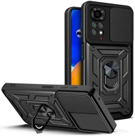 Xiaomi FD9589046921971 Xiaomi redmi note 11 telefontok - camshield - fekete szilikon tok kép