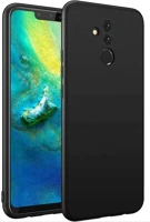 Huawei GL5900217261841 Huawei mate 20 lite - matt fekete szilikon hátlap tok kép