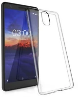 Nokia GL5900495706478 Telefontok nokia 3.1 -  ultravékony 0,3mm átlátszó szilikon tok kép