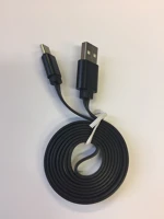 Univerzális GL7177302 Adatkábel: univerzális micro usb fekete adatkábel fém csatlakozóval kép
