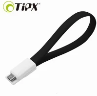 Micro GL8034830011037 Kábel: tipx mágneses fekete micro usb adatkábel (22cm, nagy sebességű) kép