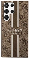 Samsung HU3666339117481 Samsung galaxy s23 ultra telefontok - guess printed stripe hátlaptok - barna kép