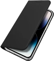 Dux ducis HU6934913025444 Iphone 15 pro max telefontok - dux ducis fekete kinyitható tok kép