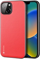 Dux ducis HU6934913036815 Iphone 14 telefontok - dux ducis fino piros műanyag tok, szilikon kerettel kép