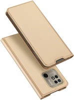 Dux ducis HU6934913039458 Xiaomi redmi 10c telefontok - dux ducis arany flipcover tok kép