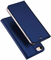 Dux ducis HU6934913065471 Iphone 7 / 8 / se 2020 telefontok - dux ducis kék flipcover tok kép