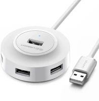 Ugreen HU6957303822706 Ugreen cr106 hub adapter - 4xusb porttal, fehér adapter ﻿ kép