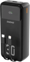 Dudao HU6976625333783 Dudao k15max - lightning / usb / type-c (usb-c) 30000 mah, fekete powerbank kép