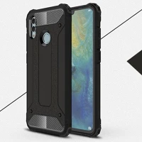 Defender HU7426825362421 Huawei p smart (2019) telefontok - defender fekete ütésálló hátlap tok kép