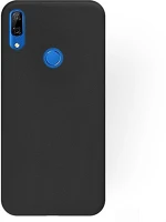 Huawei HU7426825372215 Huawei p smart z / honor 9x telefontok - fekete szilikon tok kép