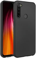 Xiaomi HU7426825375629 Xiaomi redmi note 8 / note 8 2021 telefontok - fekete szilikon tok kép
