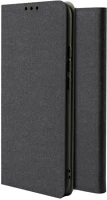 Xiaomi HU7426825376466 Xiaomi redmi note 8 pro telefontok - denim fekete szilikon keretes könyvtok kép