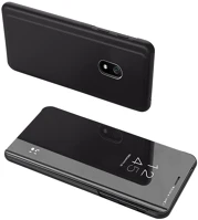 Xiaomi HU7426825376473 Xiaomi redmi 8a telefontok - fekete clear view tok kép