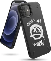Ringke HU8809758103818 Iphone 12 mini telefontok - ringke onyx graffiti - fekete/mintás kép