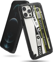 Ringke HU8809758105522 Iphone 12 pro max telefontok - ringke fusion x ticket band - mintás kép