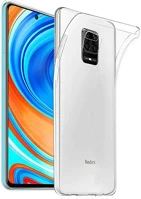 Xiaomi HU9111201899841-2 Xiaomi redmi note 9 pro telefontok - átlátszó szilikon tok kép