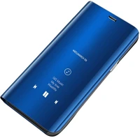 Xiaomi HU9111201930445 Xiaomi poco f3 / xiaomi mi 11i telefontok - kék clear view tok kép
