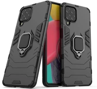 Samsung HU9145576257142 Samsung galaxy m53 5g telefontok - ring armor ütésálló fekete tok kép