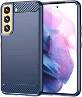 Samsung HU9145576268544 Samsung galaxy s23+ (s23 plus) telefontok - carbon kék szilikon tok kép