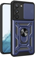 Samsung HU9145576272787 Samsung galaxy s23+ (s23 plus) telefontok - hybrid armor camshield - kék kép