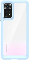 Xiaomi HU9145576274828 Xiaomi redmi note 12 5g telefontok - átlátszó hátlap tok, kék szilikon kép