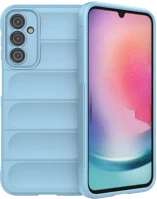 Samsung HU9145576277621 Samsung galaxy a24 4g / lte telefontok - pastel armor - égkék szilikon kép