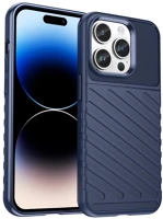 Pro HU9145576279540 Iphone 15 pro telefontok - thunder kék ütésálló szilikon hátlap tok kép