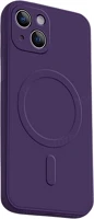 Plus HU9145576279861 Iphone 15 plus telefontok - magsafe kompatibilis lila szilikon hátlap tok kép
