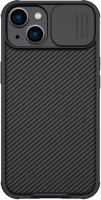 Nillkin IP6902048248359 Iphone 14 plus telefontok- nillkin csúsztatható kameravédős fekete kép