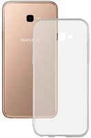 Samsung MC01467 Telefontok samsung galaxy j6 plus j605  - áttetsző szilikon tok kép