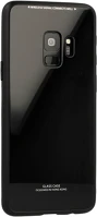 Huawei MC01607 Telefontok huawei y5 2018 - fekete üveg hátlaptok kép