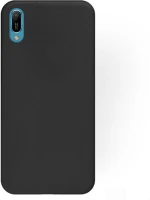 Huawei MC12789 Huawei y6 (2019) telefontok - fekete szilikon tok kép