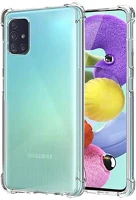 Samsung MC14026 Telefontok samsung galaxy a71 - ütésálló átlátszó tok kép