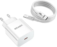 Vipfan MC15697 Vipfan e4s - hálózati töltőfej type-c (usb-c) + kábel type-c / type-c kép
