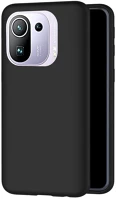 Xiaomi MC17178 Xiaomi mi 11 pro telefontok - fekete szilikon tok kép
