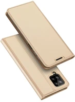 Dux ducis MC17639-2 Samsung galaxy m22 telefontok - dux ducis arany flipcover tok ﻿ kép