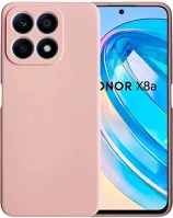 Honor MC19584-A Honor x8a telefontok - púder pink szilikon hátlap tok kép