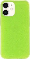 Neon MC22525 Iphone 11 - larte shiny - neon zöld csillámos hátlap tok kép
