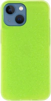 Neon MC22545 Iphone 13 mini telefontok - larte shiny - neon zöld csillámos hátlap tok kép