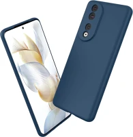 Honor MC22949 Honor 90 5g telefontok - szürkéskék szilikon hátlap tok kép