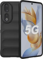 Honor MC22951 Honor 90 5g telefontok - pastel armor - fekete szilikon hátlap tok kép