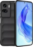 Honor MC22954 Honor 90 lite 5g telefontok - pastel armor - fekete szilikon hátlap tok kép