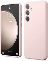 Samsung MC23773 Samsung galaxy s24+ (s24 plus) telefontok - pastel - púder pink szilikon kép