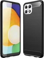 T phone MC24061 T phone 2 5g telefontok - carbon fiber fekete szilikon tok kép