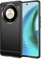 Forcell MC24131 Honor magic6 lite telefontok - forcell carbon - fekete szilikon hátlap tok kép